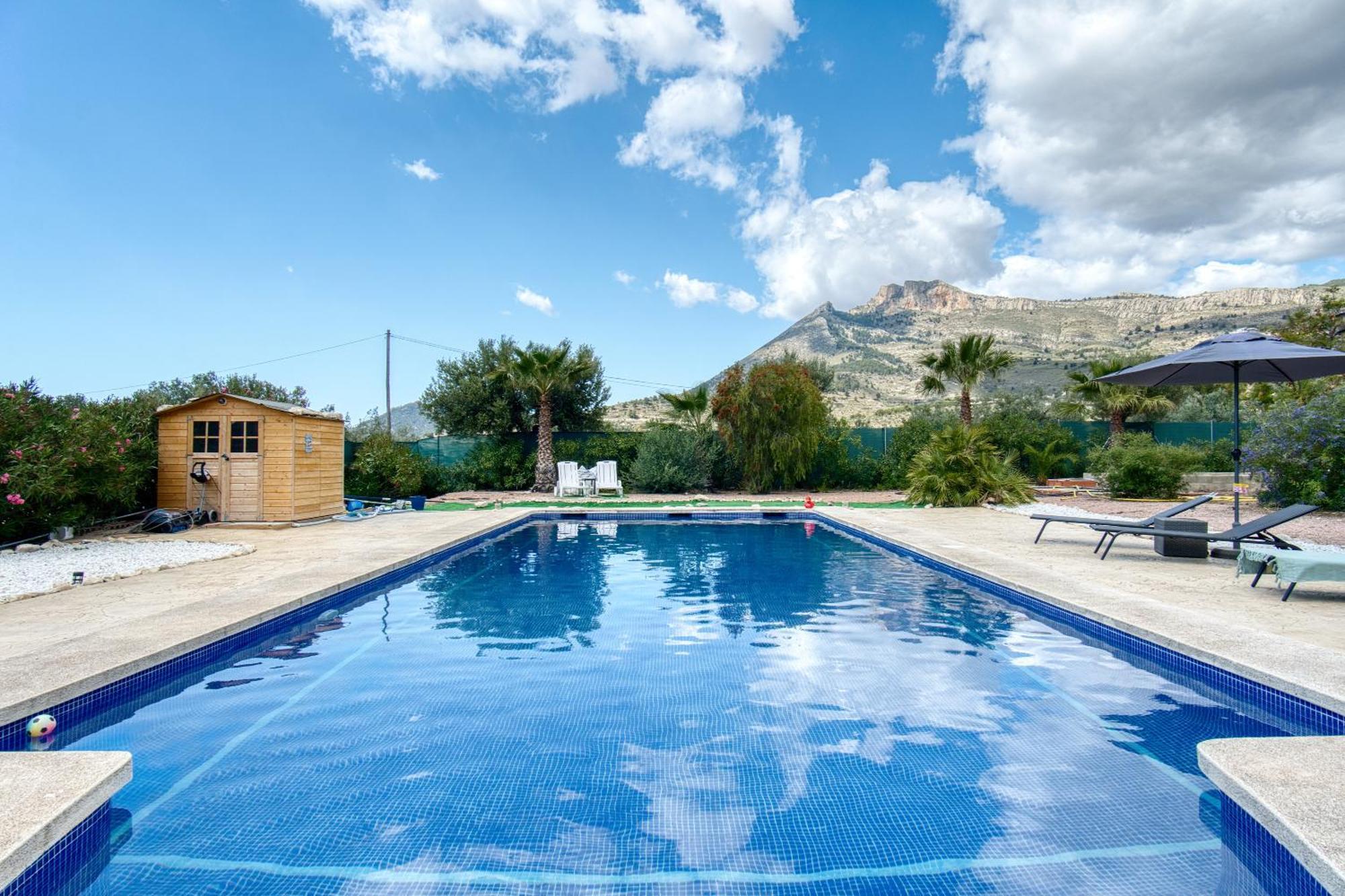 Casa En Finca Rustica Jijona Zimmer foto